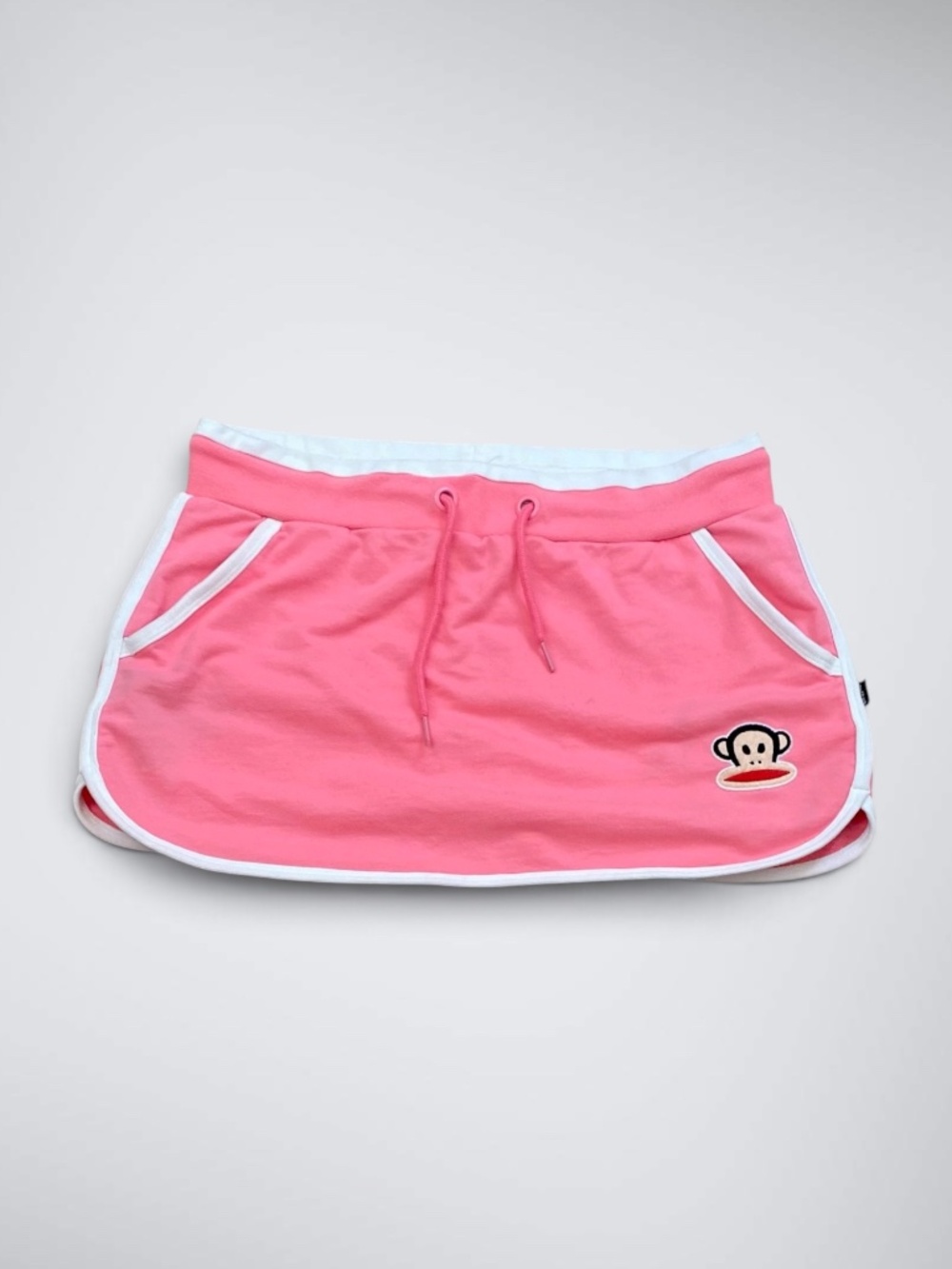 VTG Paul Frank Bubblegum Pink Sweat Mini Skirt
